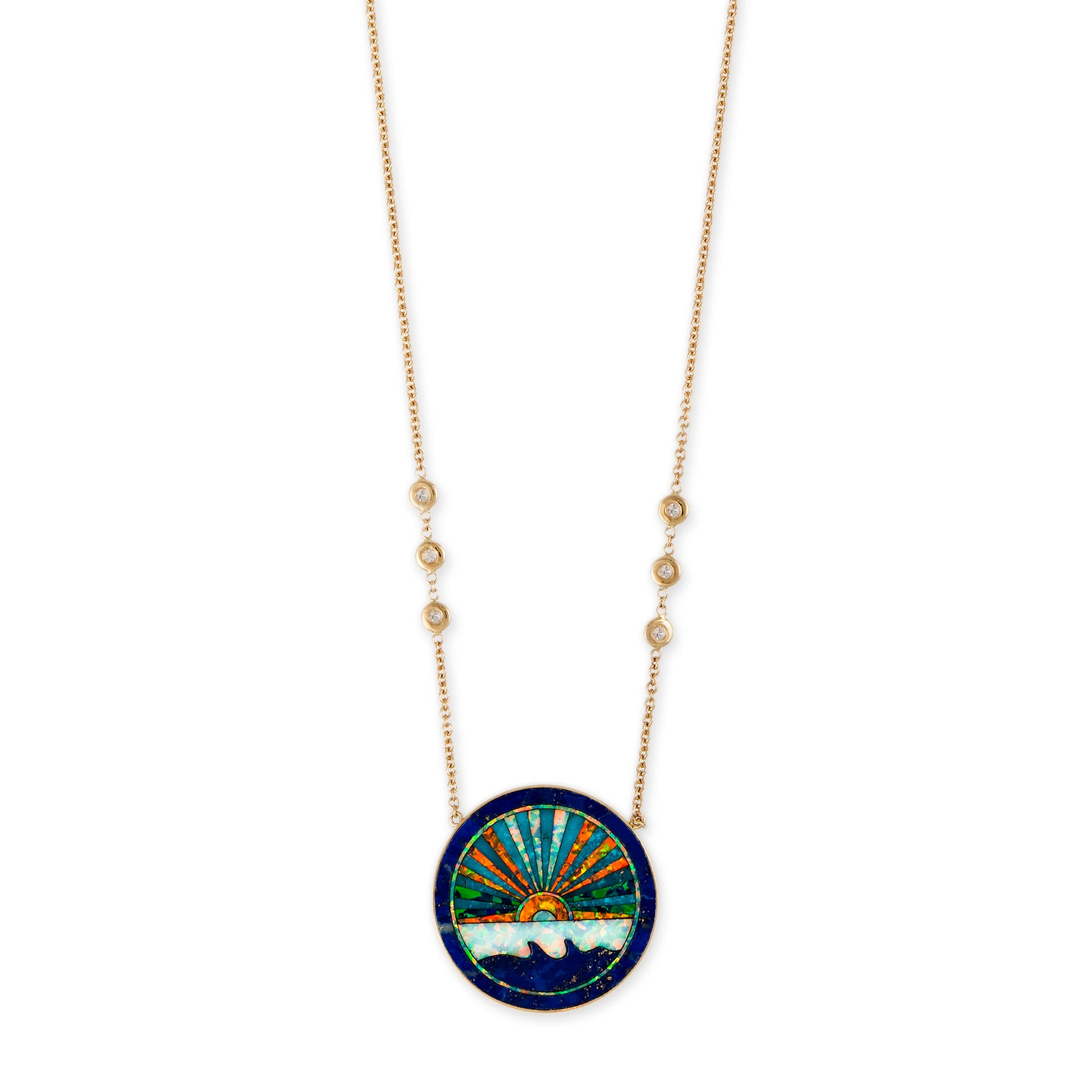 Sunshine Inlay Necklace