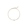 Round and Marquise Diamond Bracelet
