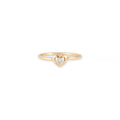 Single Heart Sophia Diamond Ring
