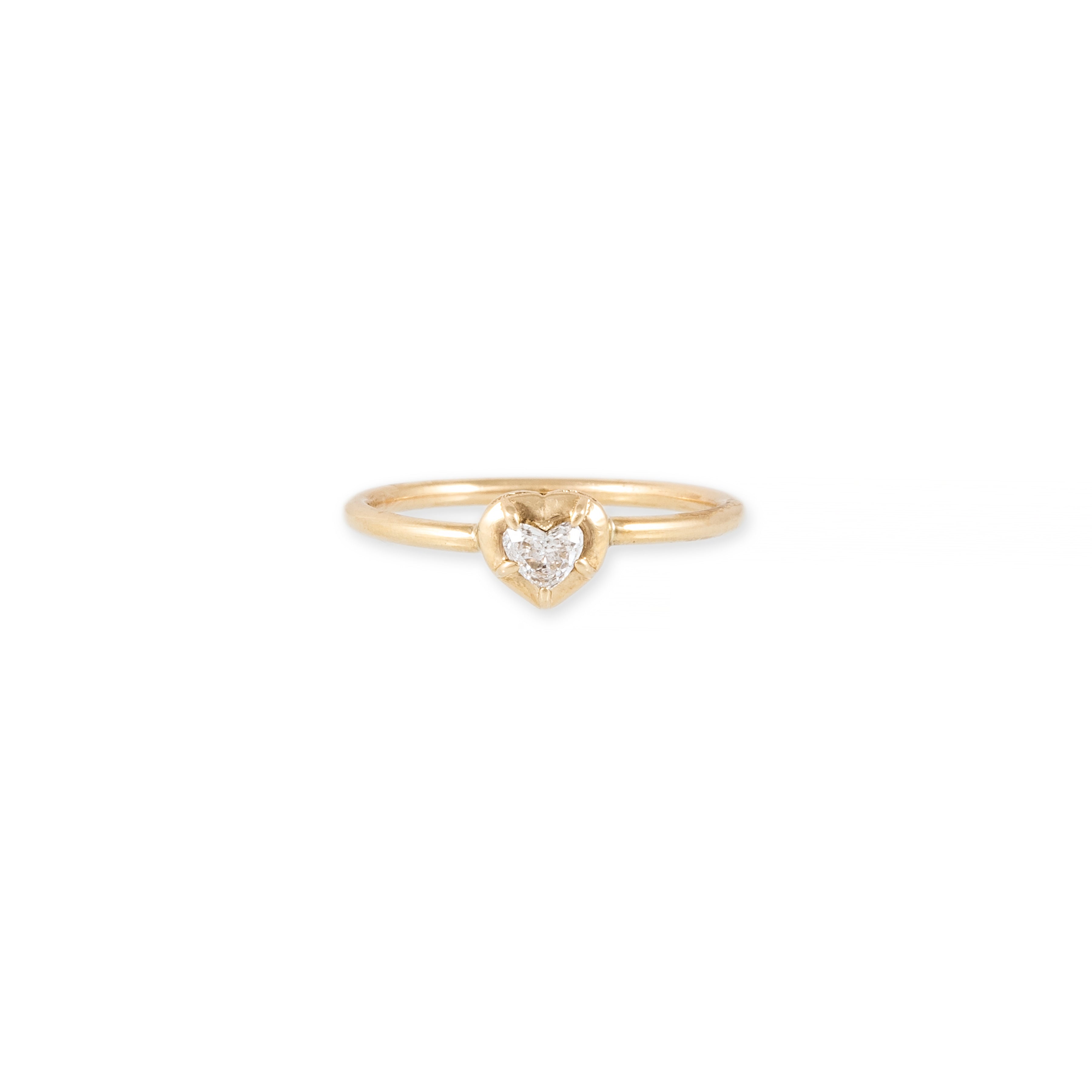 Single Heart Sophia Diamond Ring