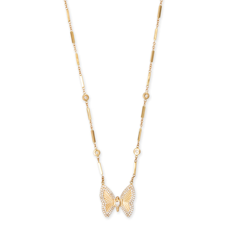 Lenni and Co® Butterfly Necklace – Tess+Tricia