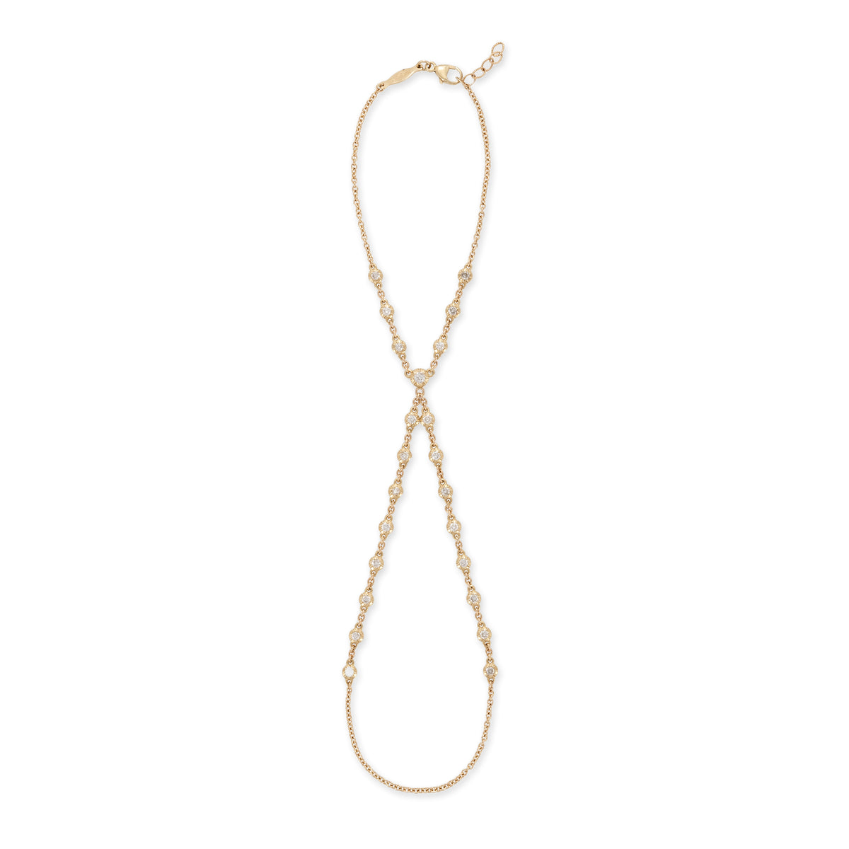 23 Sophia Diamond Double Stem Finger Bracelet