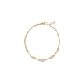 Marquise + 4 Round Spaced Out Graduated Sophia Diamond Bracelet
