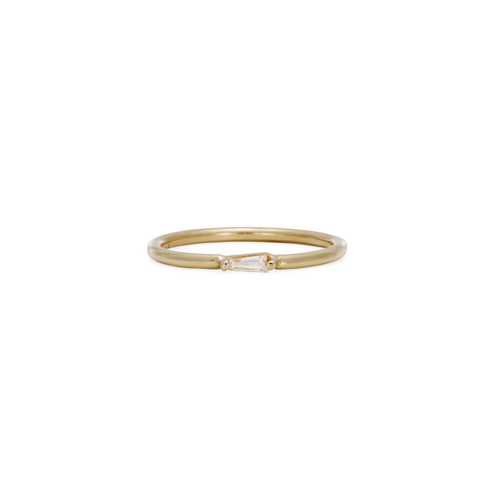 Diamond Baguette Waif Ring