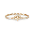 Teardrop Sophia Diamond Flower Bracelet