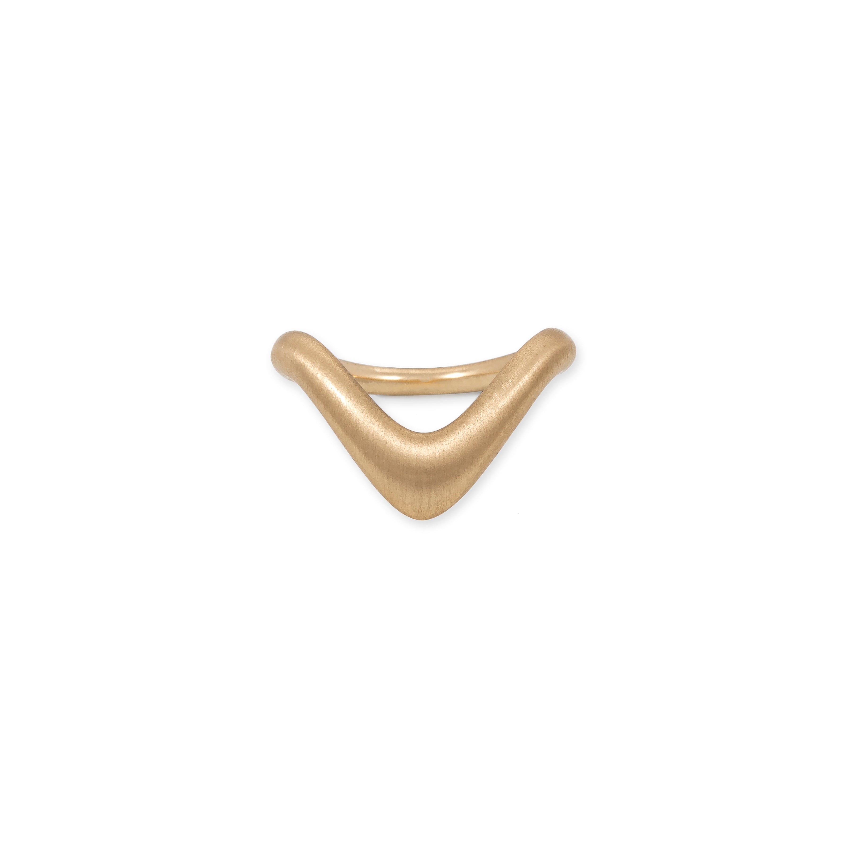 Large V Wave Ring