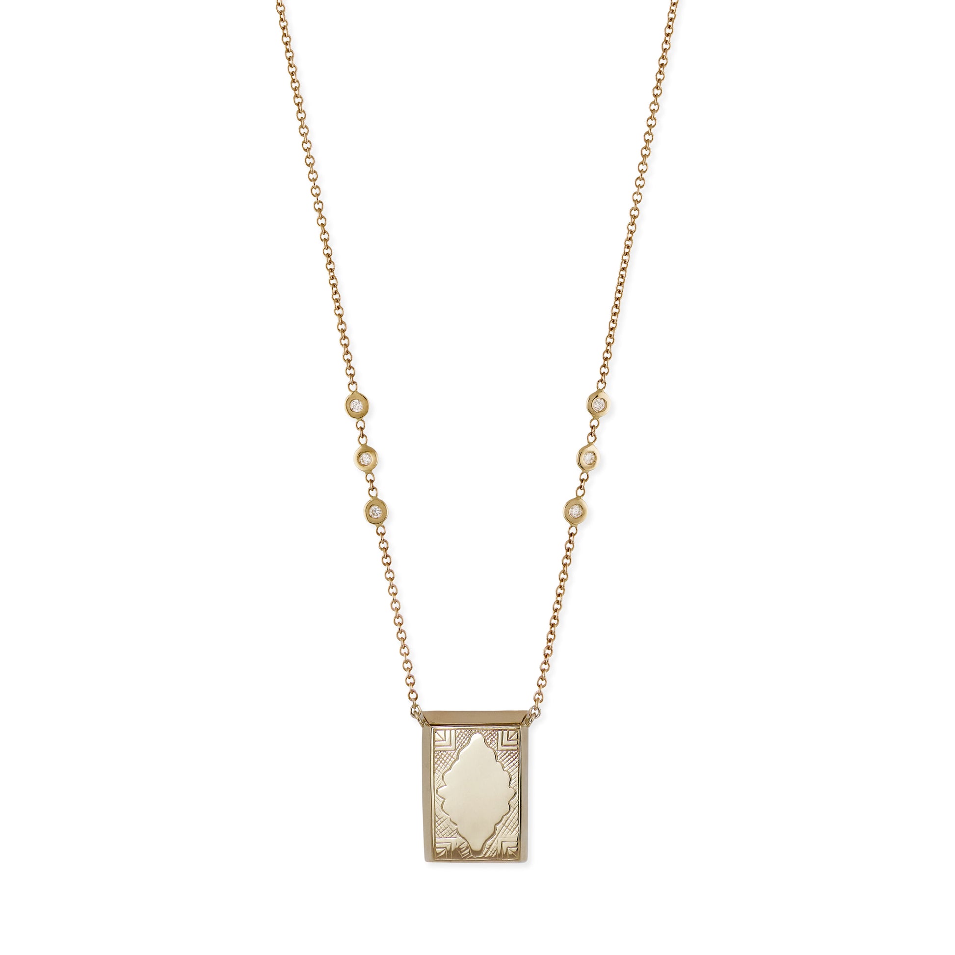 Prayer Box 6 Diamond Necklace