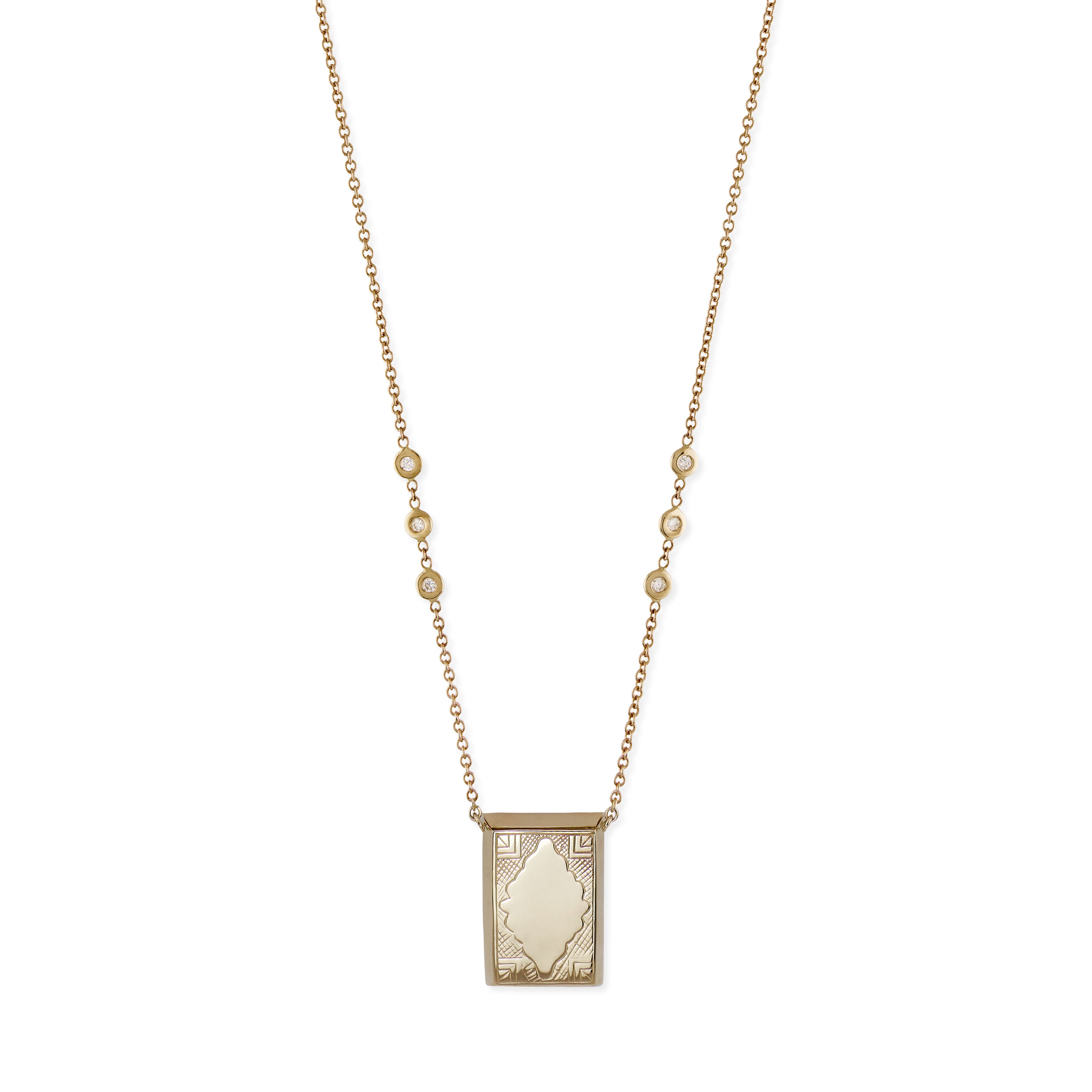Prayer Box 6 Diamond Necklace