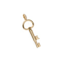 Pave Working Key Charm