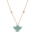 Baby Amazonite Thunderbird Necklace