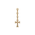 3 Sophia Diamond Gothic Baguette Cross Drop Stud