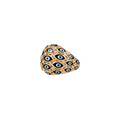 Enamel Eye and Diamond Dome Ring