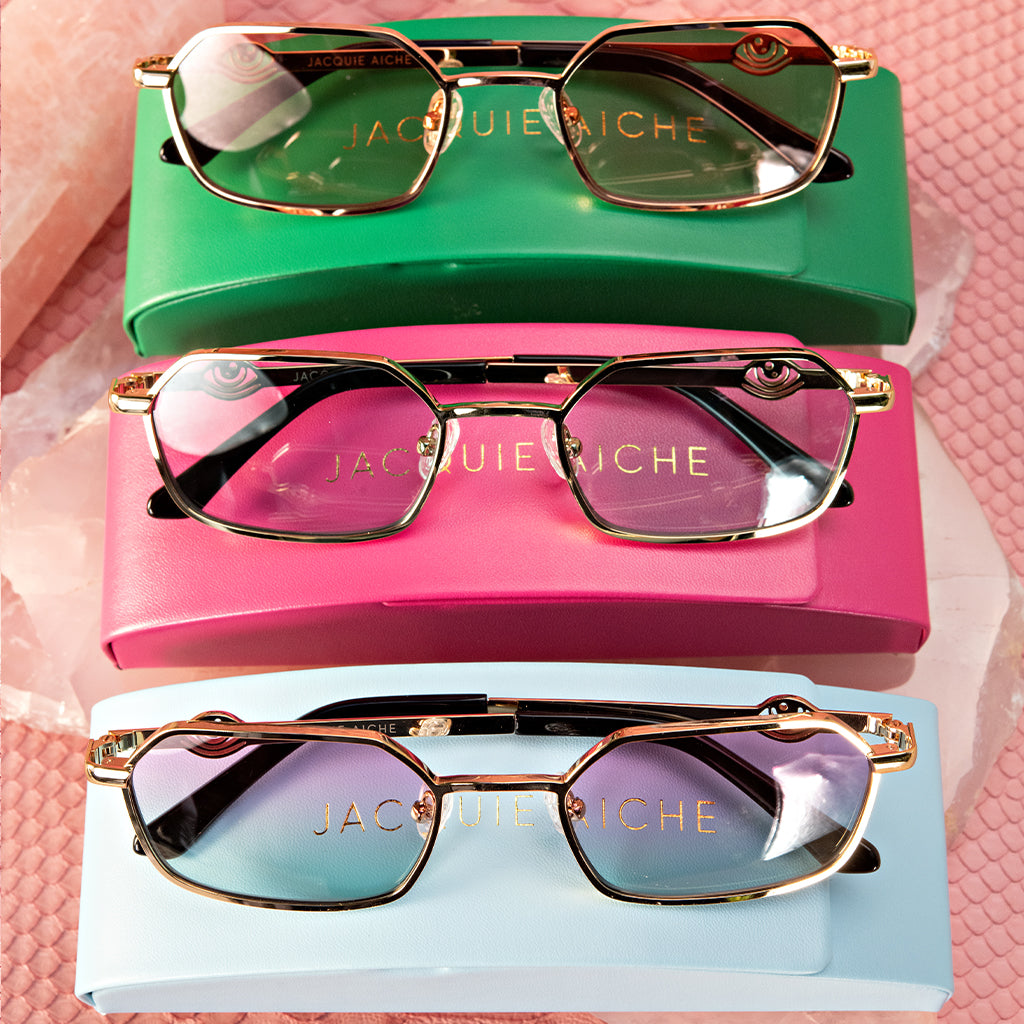 Sacred Gaze Aquamarine Sunglasses