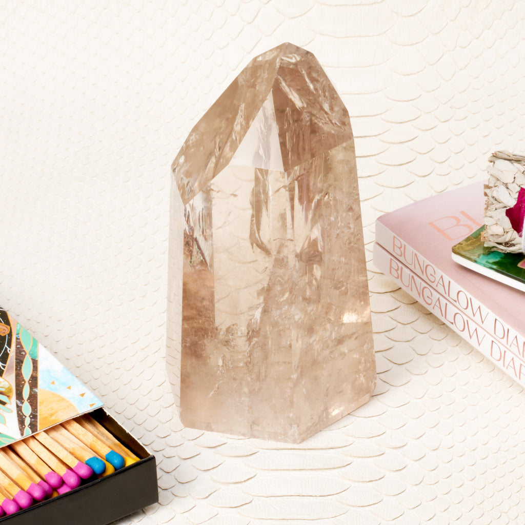 Clear Quartz Tower