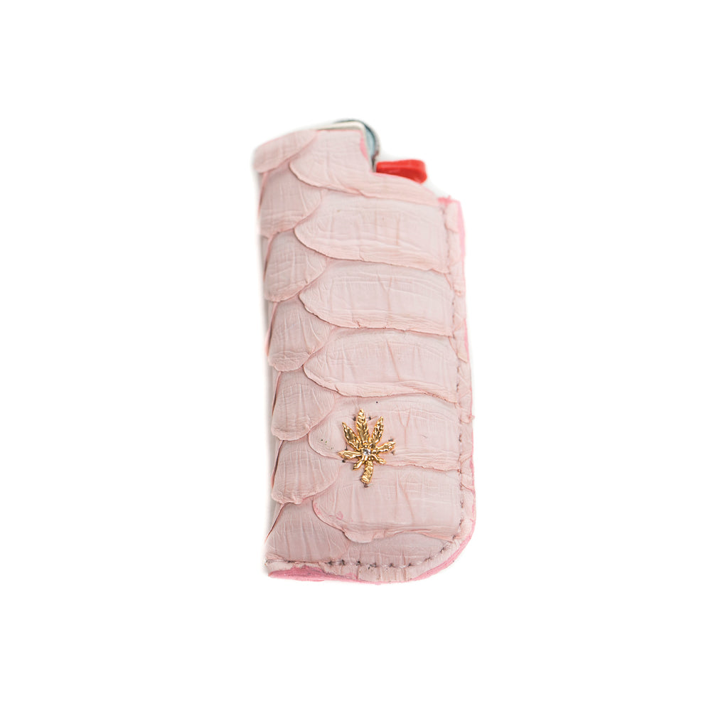 PINK SNAKE SKIN SWEETLEAF LIGHTER