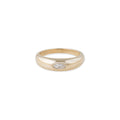 Marquise Diamond Dome Ring