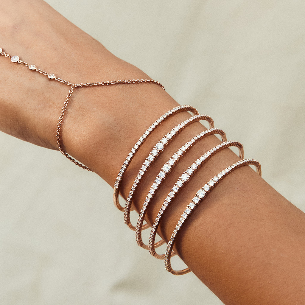 DIAMOND BENDY BRACELET
