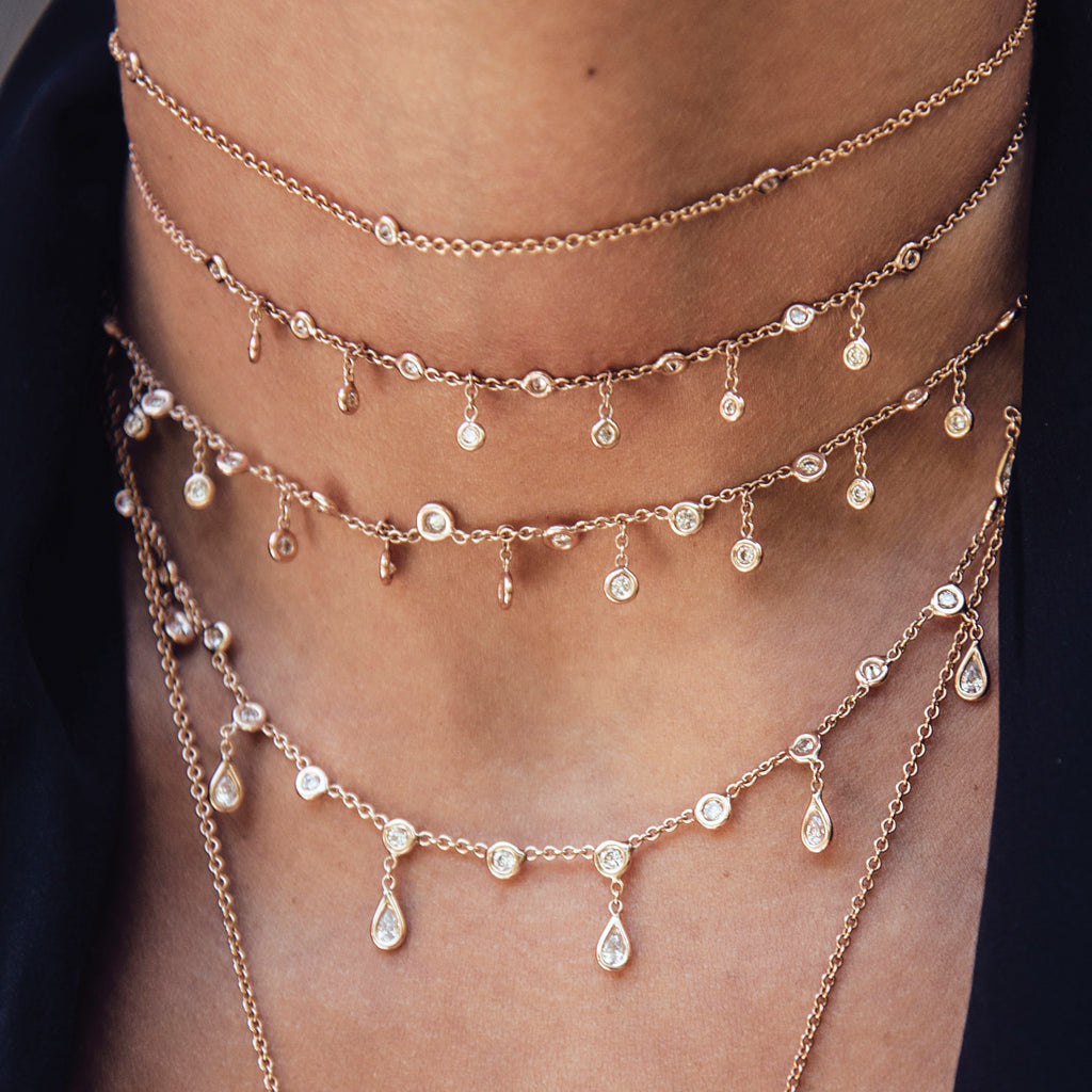 Diamond Shaker Necklace