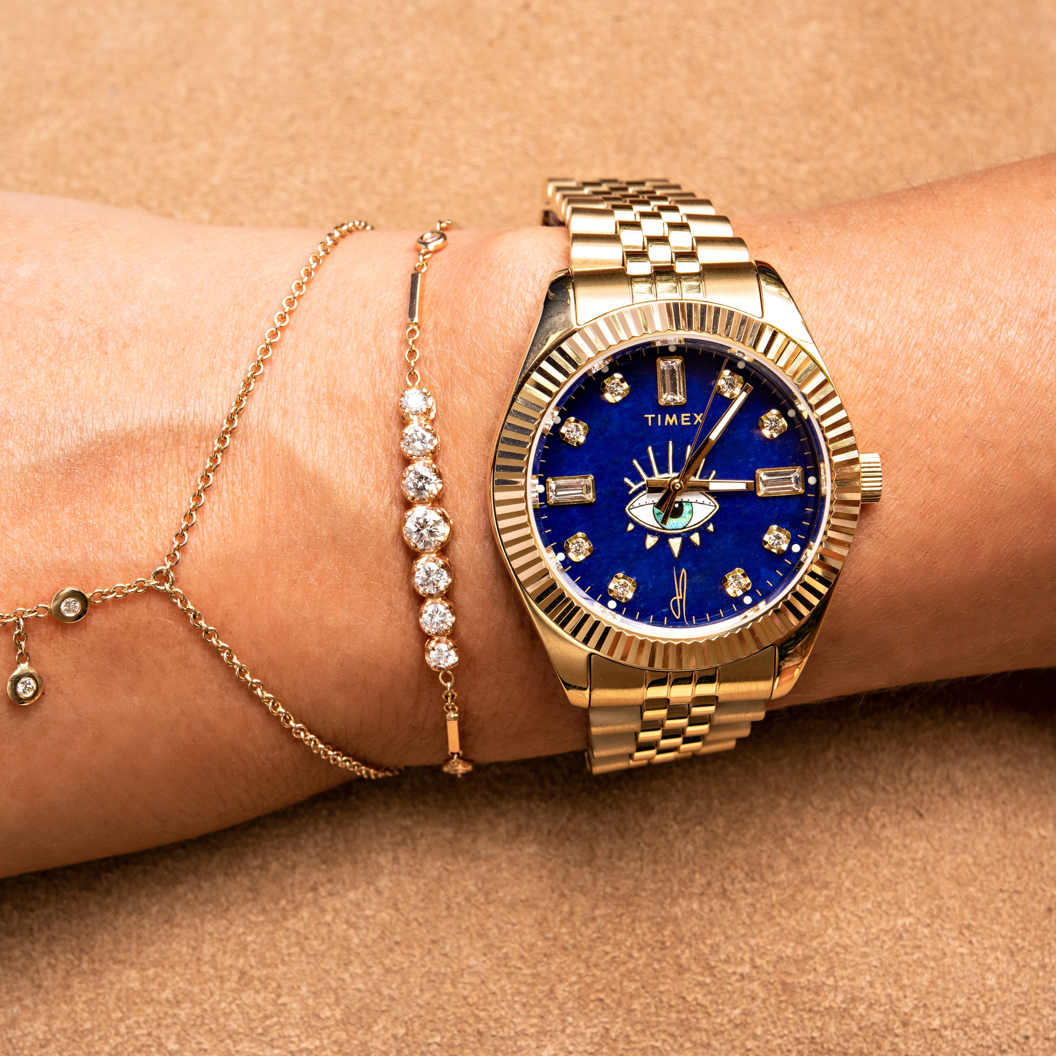 TIMEX x JA LEGACY LAPIS TRIBE EYE WATCH