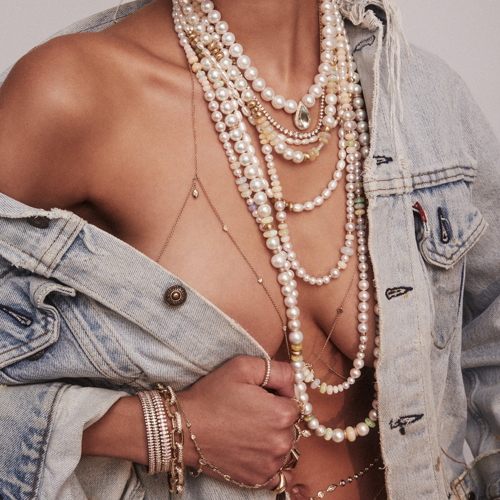 Marquise + Round Sophia Diamond Shaker Bra