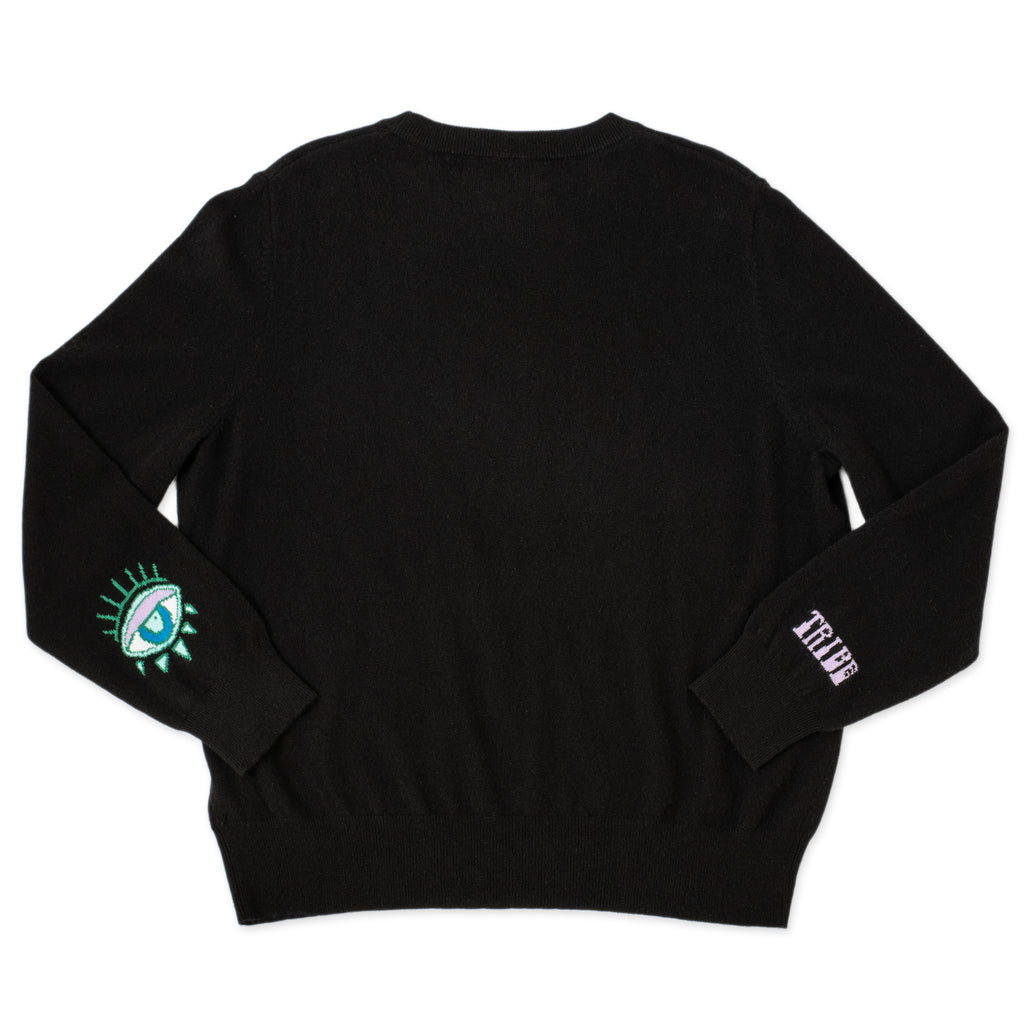 NSF x JA HIGH LIFE BLACK CASHMERE SWEATER