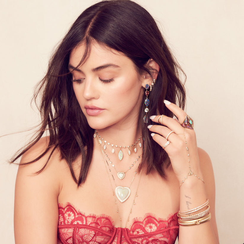 Opal & Pink Tourmaline Betty Ring – Lauren K Fine Jewelry NY