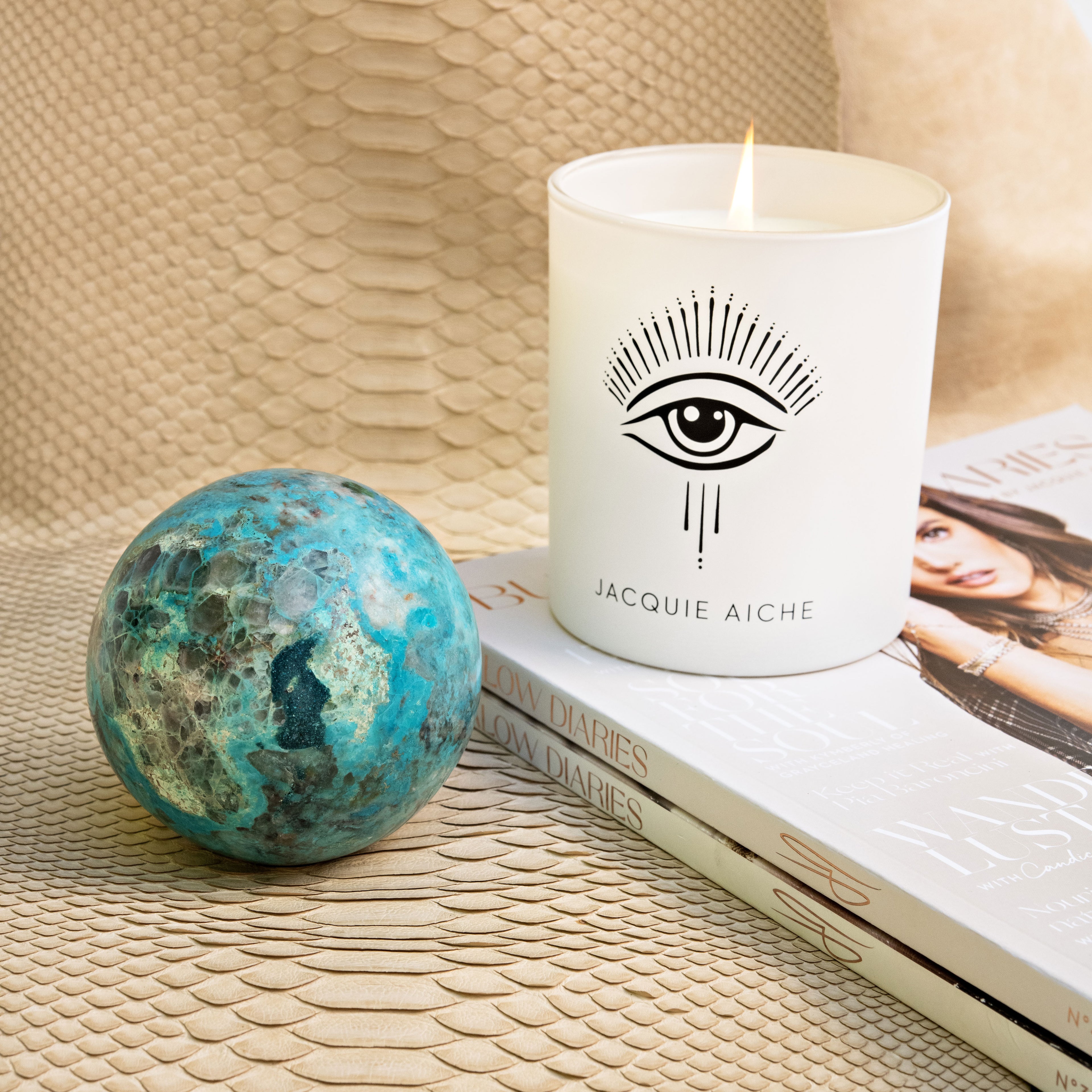 Chrysocolla Sphere Crystal