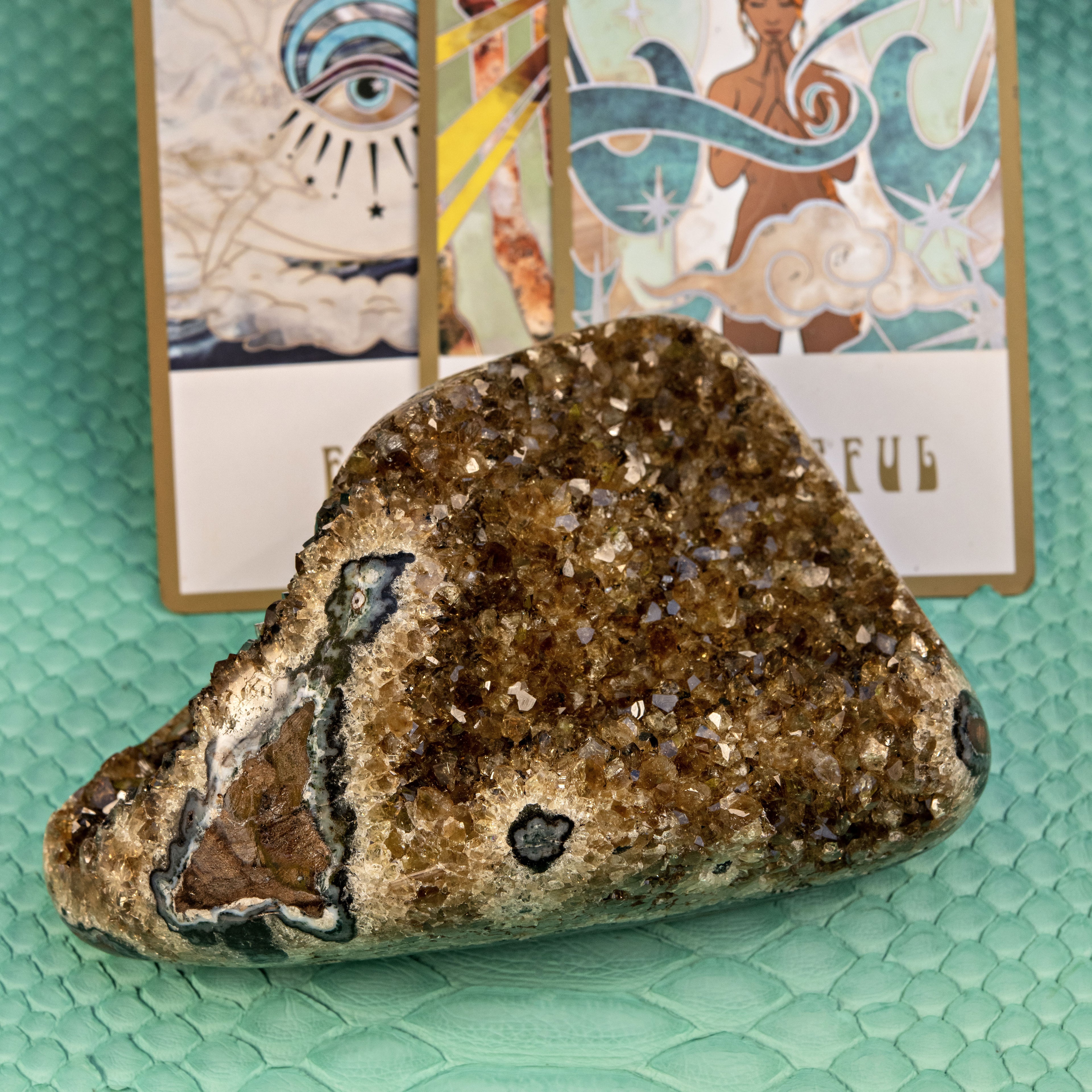 Freeform Citrine Crystal