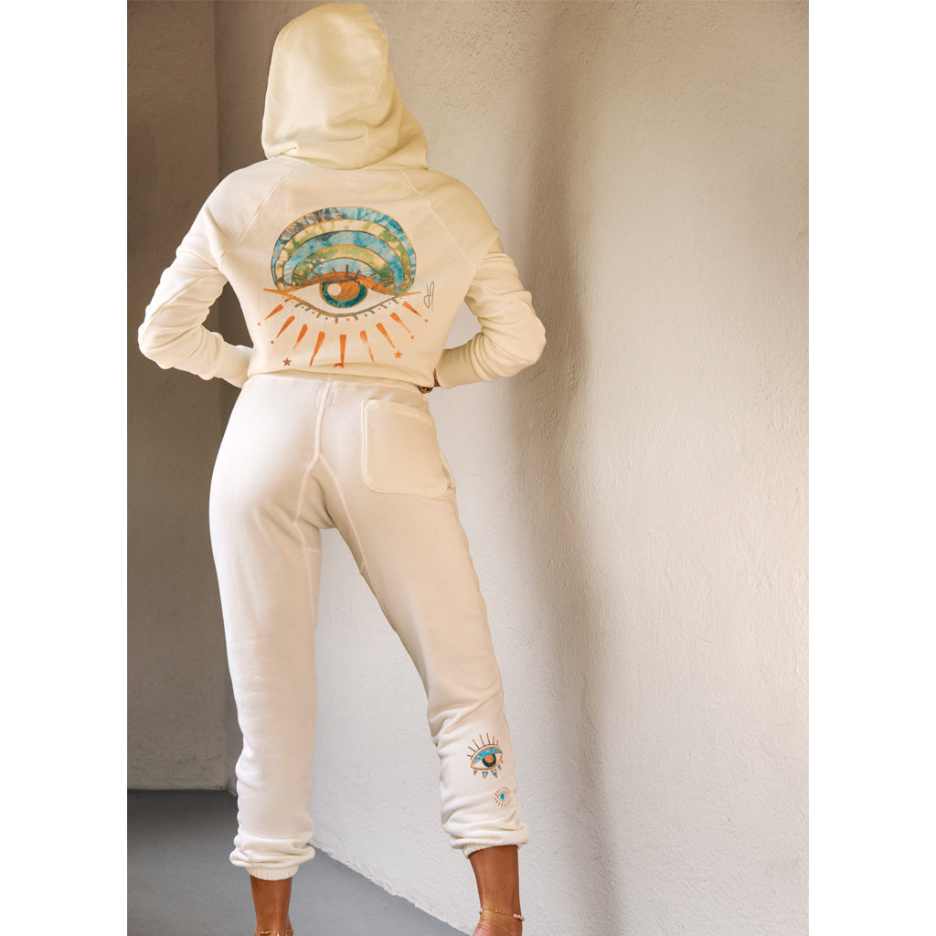 NSF x JA SWEATSHIRT SOFT WHITE