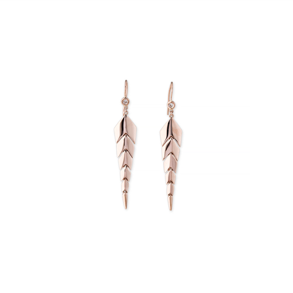 Small Fishtail Earrings