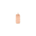 Elongated Rectangle Tag Charm