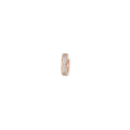 Small 5 Diamond Baguette Mini Hoop