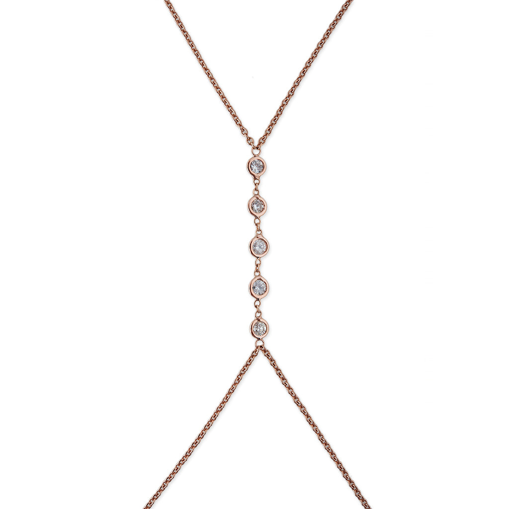 5 Large Diamond Bodychain