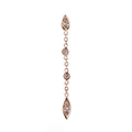 2 Diamond Tinkerbell Chain Stud
