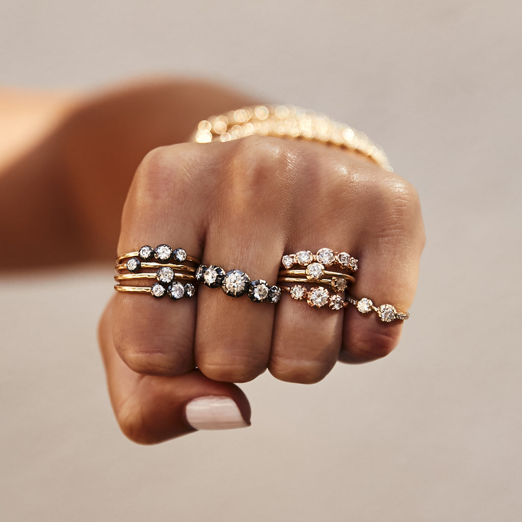 5 Diamond Kate Ring