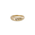 Trillion Diamond Dome Ring