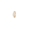 Prong Diamond Pave Mini Hoop