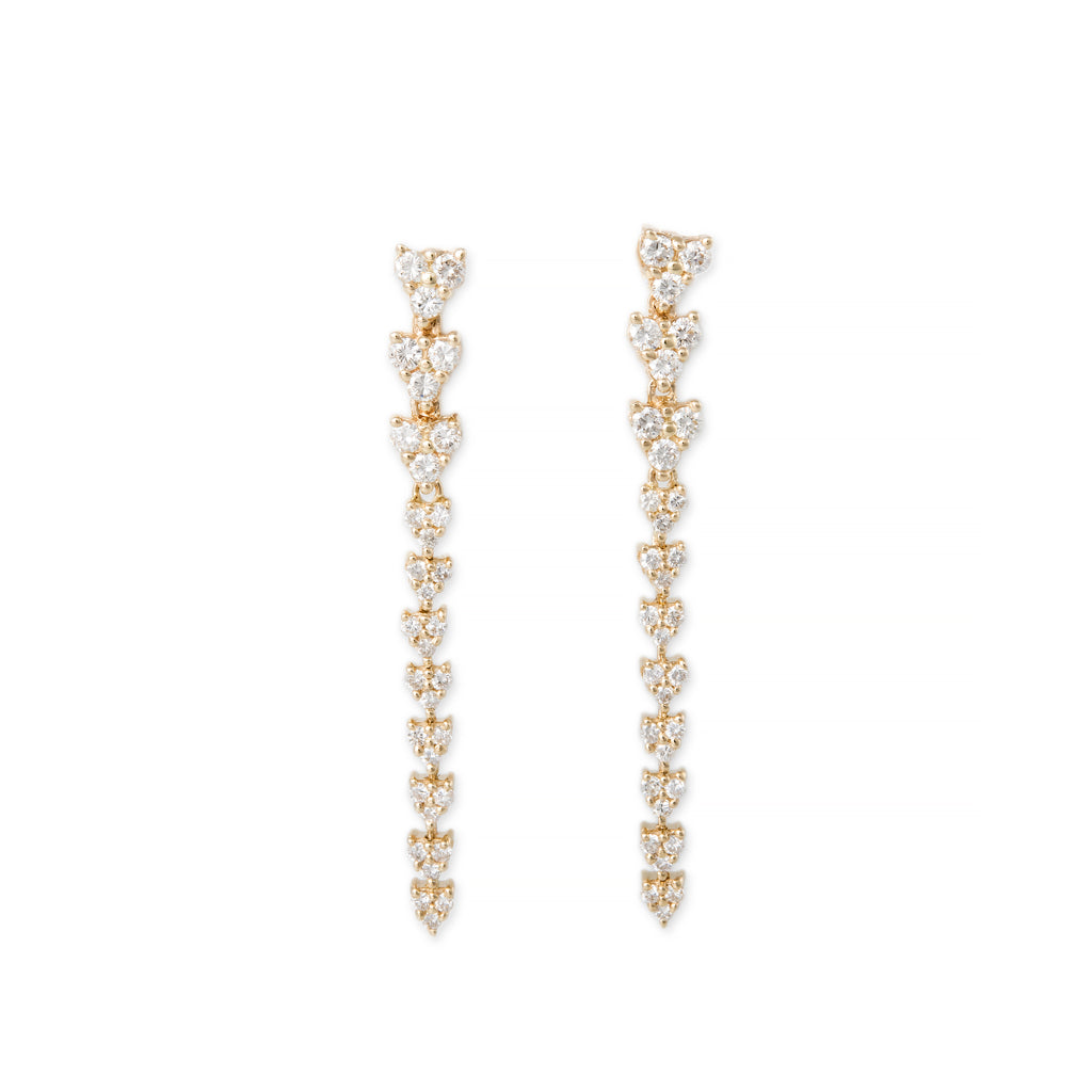 11 Liz Diamond Drop Earrings