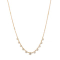 11 Graduated Sophia Diamond Smooth Bar Necklace