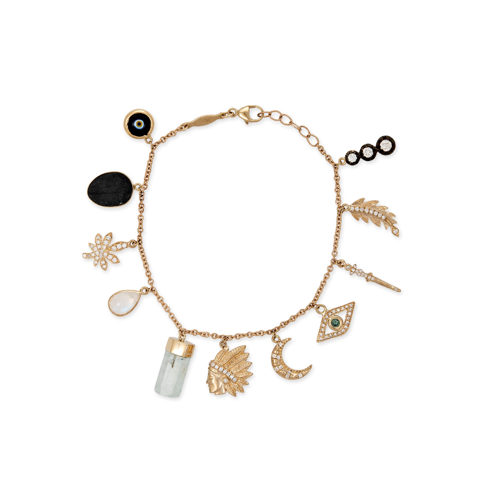 Wild Child Charm Bracelet