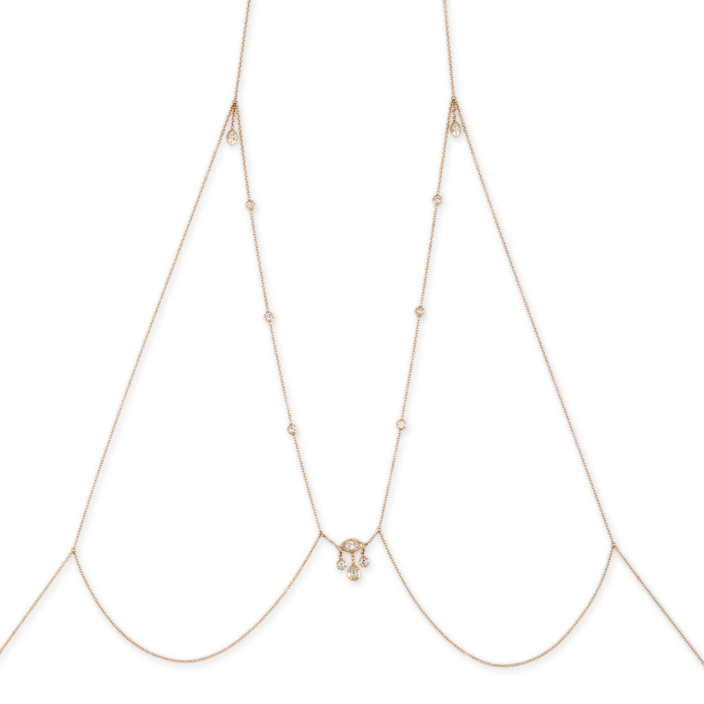 Marquise + Round Sophia Diamond Shaker Bra