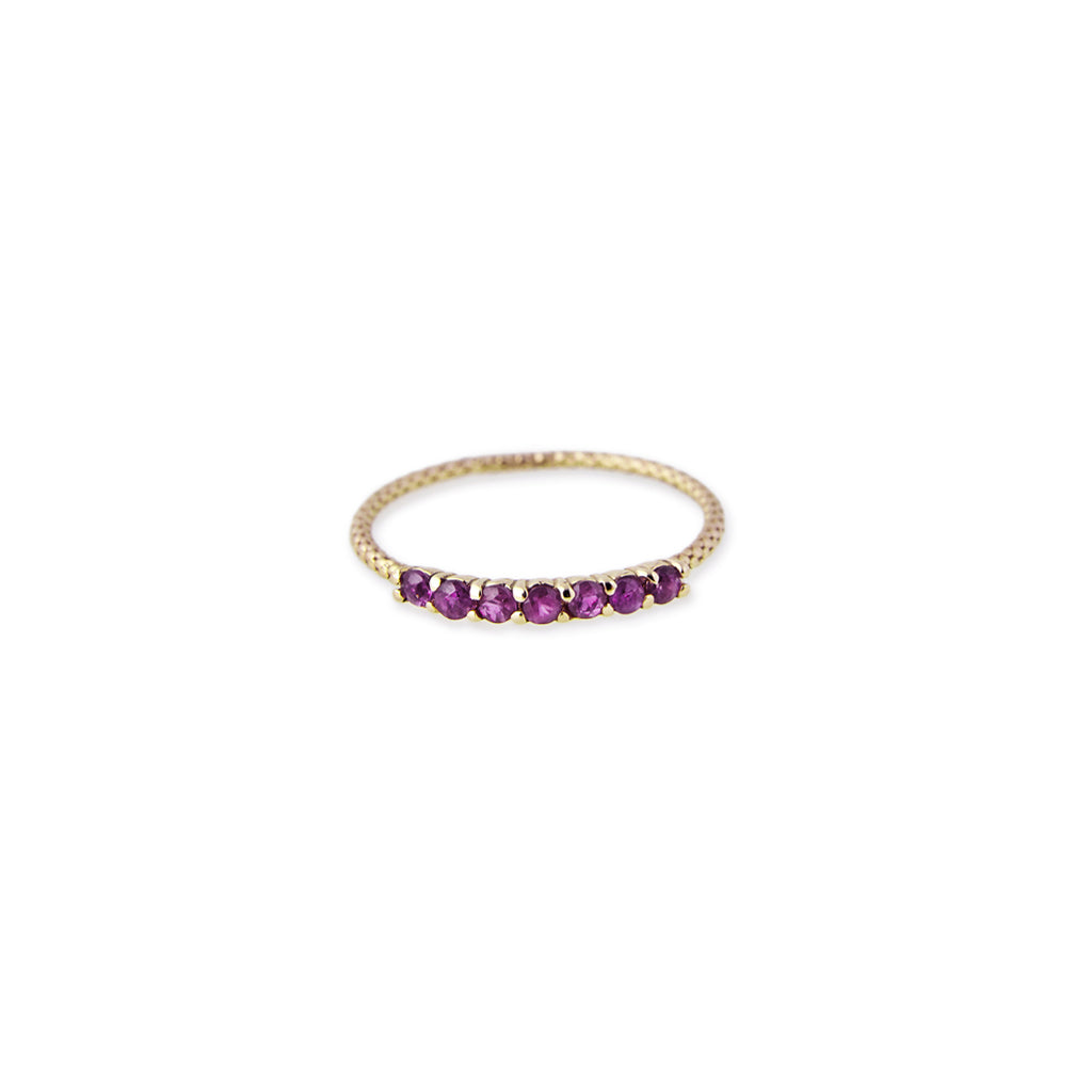 BIRTHSTONE VINTAGE WAIF RING