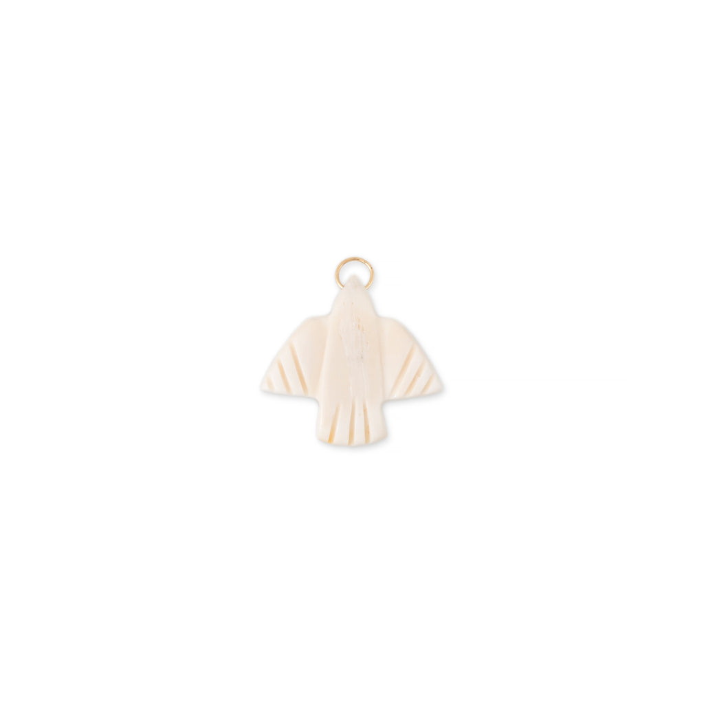 Bone Thunderbird Charm