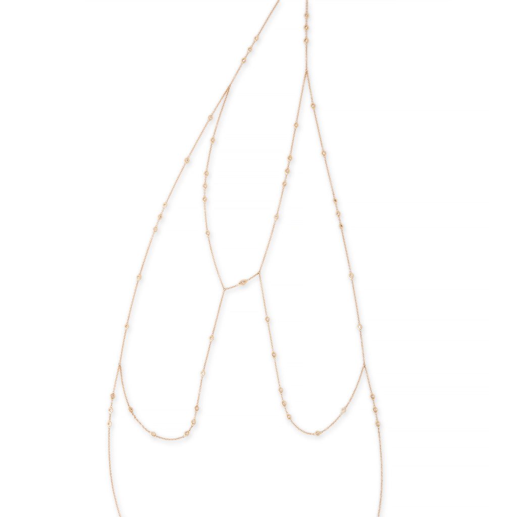 50 Diamond Bra with Marquise Center
