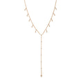 Graduated Diamond Liz Shaker Y Necklace