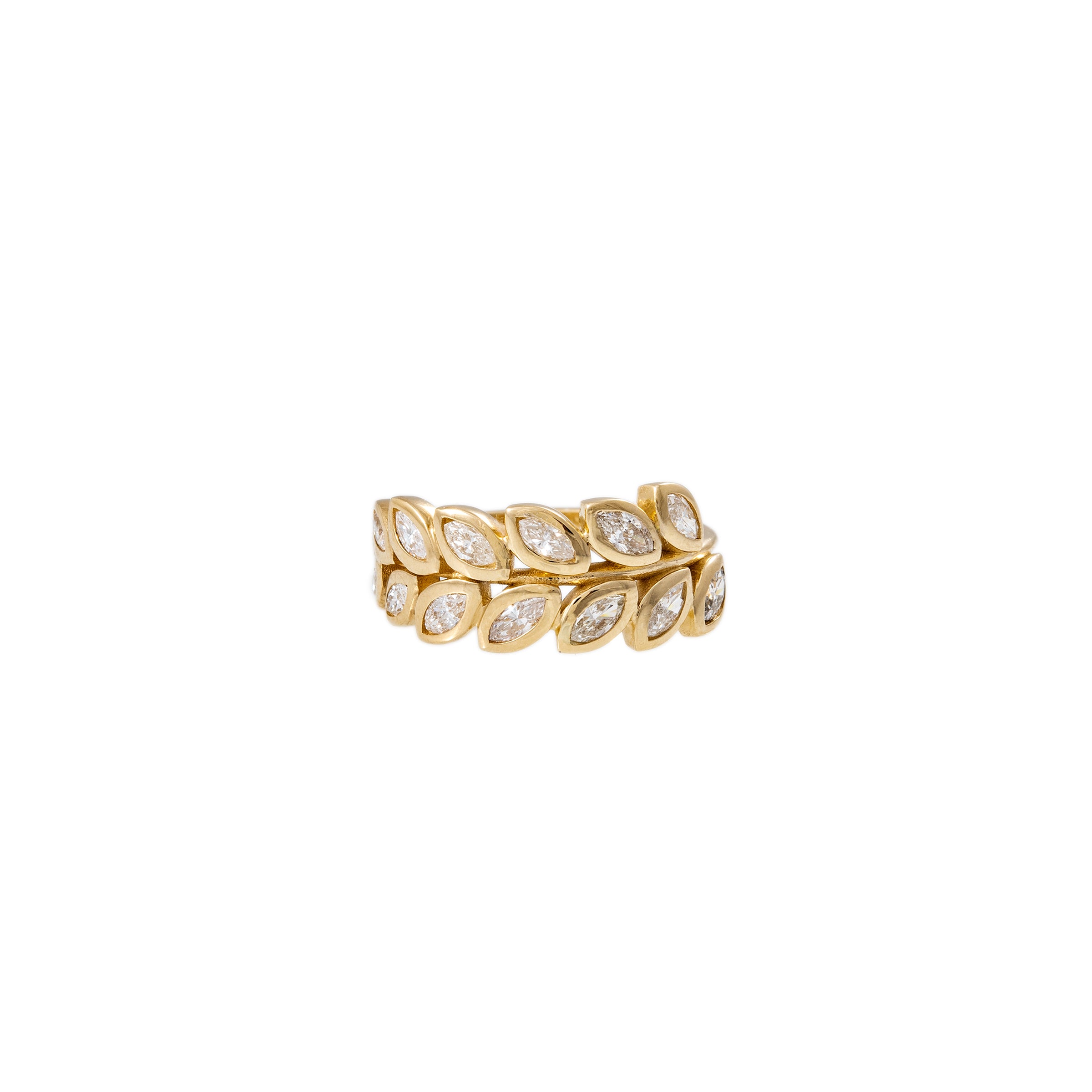 Marquise Diamond Vine Ring