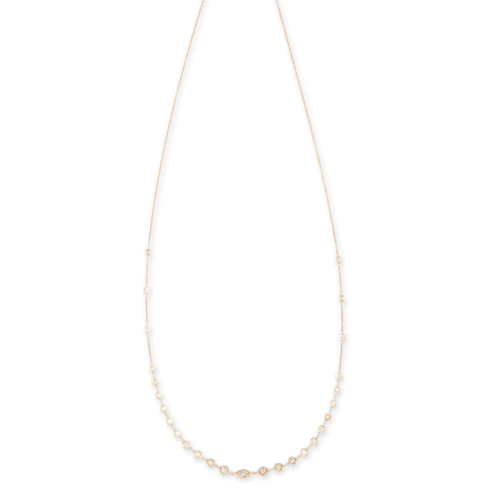 26 Round + Marquise Diamond Belly Chain