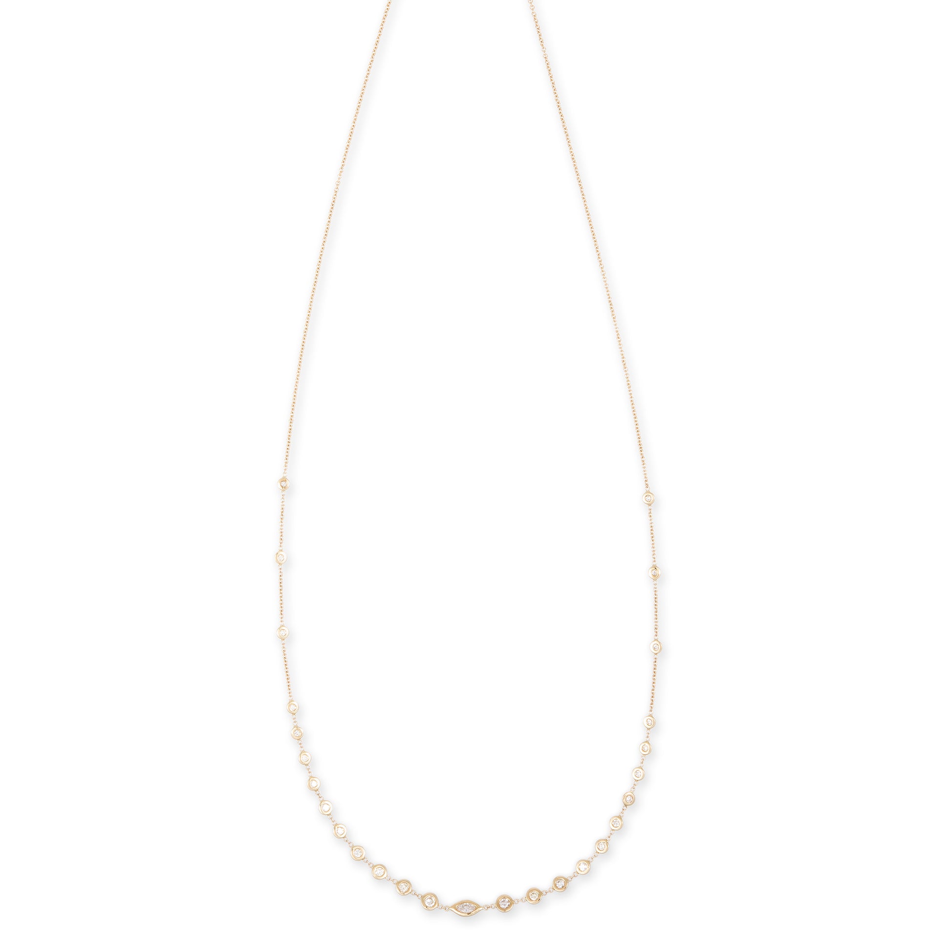 26 ROUND + MARQUISE DIAMOND BELLY CHAIN