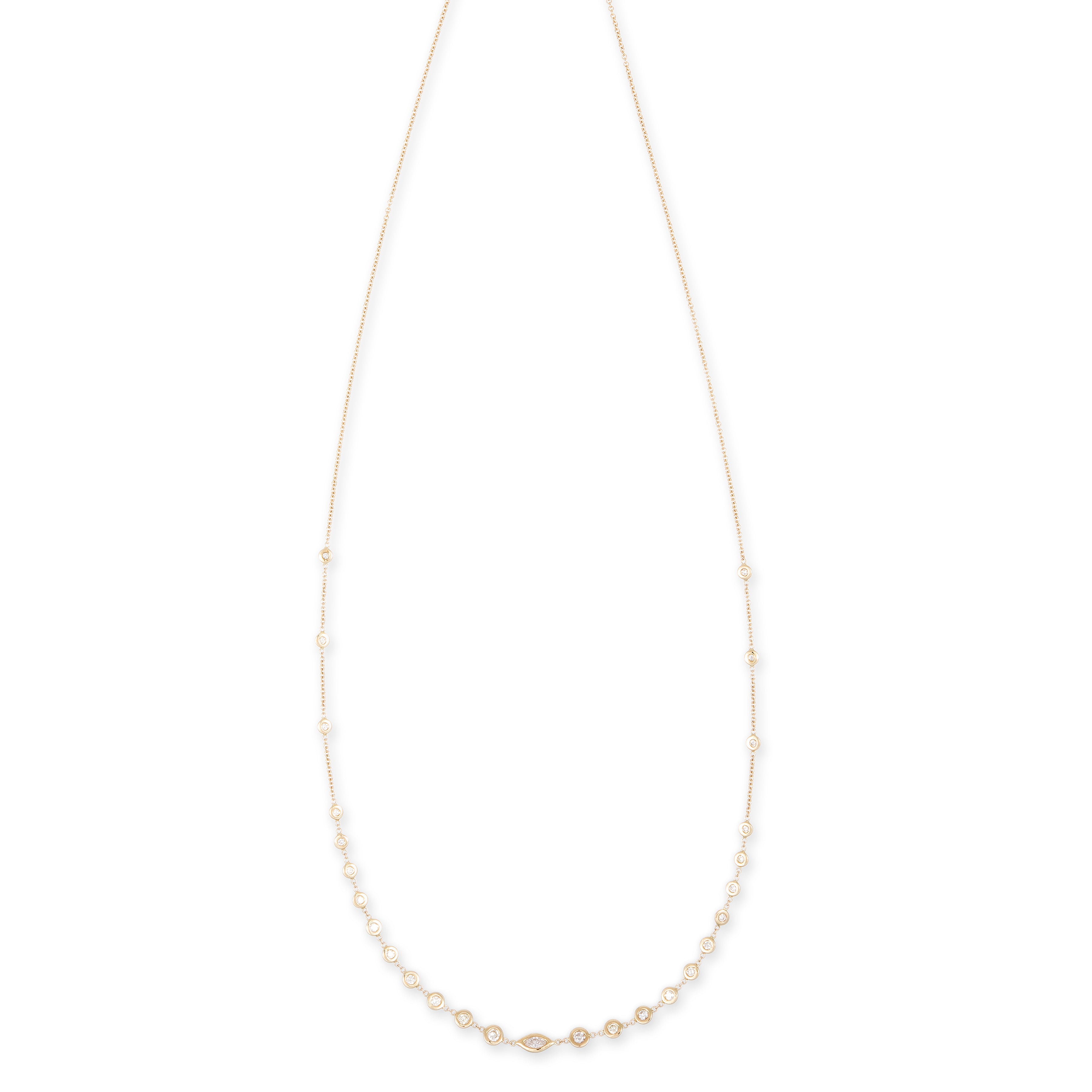 26 Round + Marquise Diamond Belly Chain