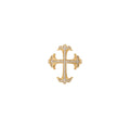 Large Pave Diamond Gothic Cross Ring